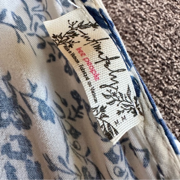 🔶SOLD🔶 Free People Forever Fields Printed Mini Dress Size Medium - Picture 10 of 10